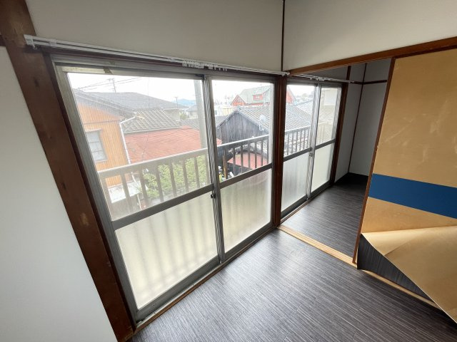 ソラーレ櫛原のバルコニー