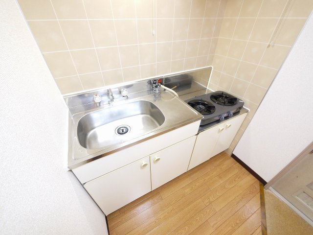 メゾン河合Bのキッチン|使いやすいキッチンです