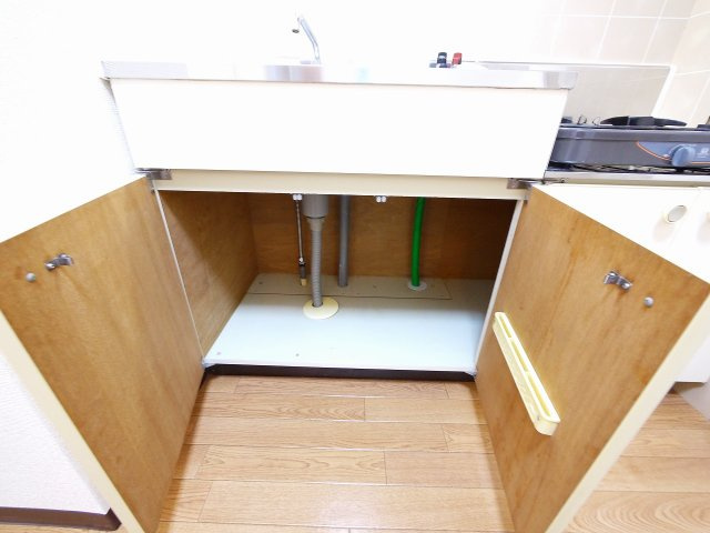 メゾン河合Bのキッチン|きれいなキッチンです