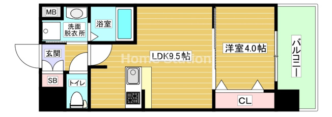 【間取り】 | スプランディッド中之島WEST