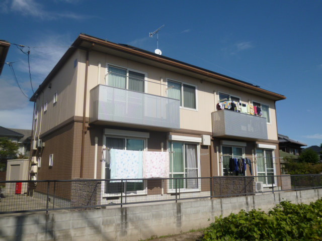 倉敷市老松町１丁目のアパートの外観