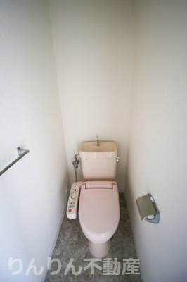 【トイレ】 | 山城ロイヤルハイツ | 落ち着いたトイレです