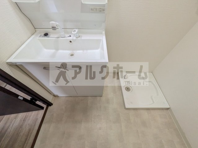 アメニティハイツの洗面所