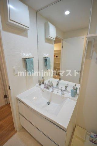 BANIX北堀江の洗面所