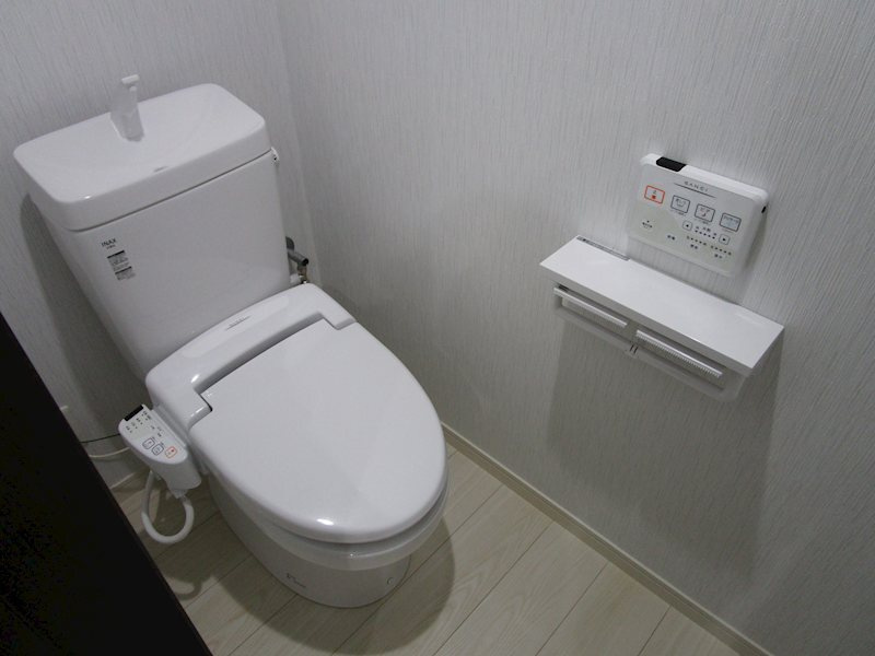 熊本市中央区水前寺６丁目のアパートのトイレ