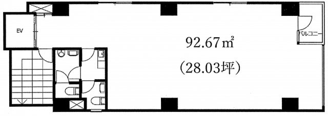 成田ビルの間取り