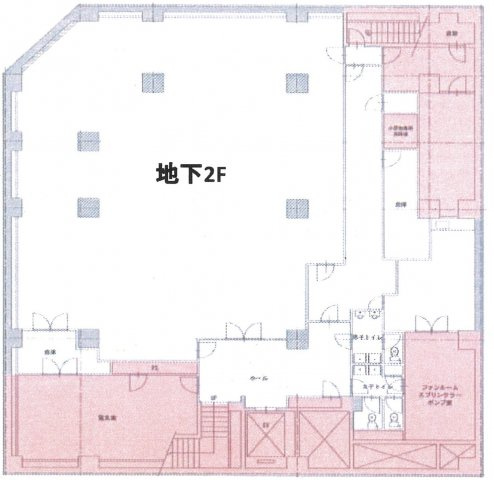豊島区東池袋１丁目の店舗事務所の間取り