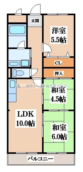 【間取り】 | サニーヴィラ