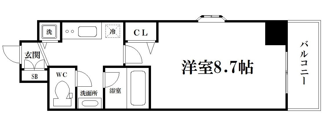 コンフォルトＫの間取り