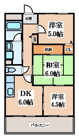 【間取り】 | グランドールＹ2