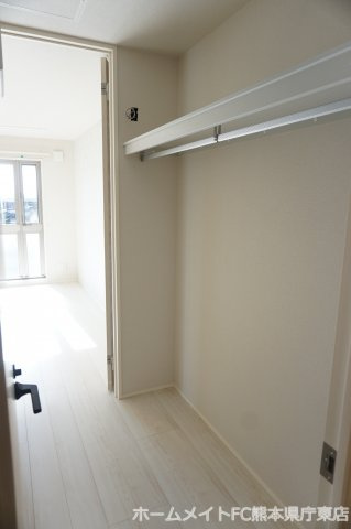 熊本市東区花立３丁目の賃貸マンションの収納