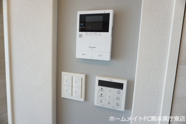 熊本市東区花立３丁目の賃貸マンションのセキュリティ