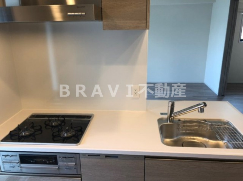 SK RESIDENCES SHINSAIBASHI　BRAVI不動産のキッチン|【GRAN PASEO心斎橋EAST】