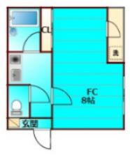 【間取り】 | エクセレントハイツ住吉
