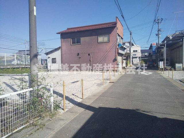 ５７５７８　羽島市足近町南宿土地の前面道路含む現地写真