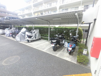 【その他共用部分】 | バイク置場です。