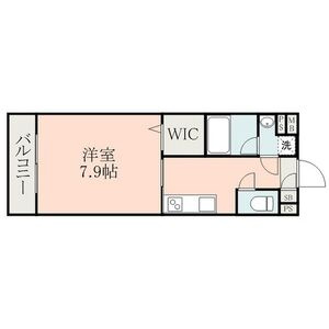 熊本市東区月出７丁目の賃貸マンションの間取り