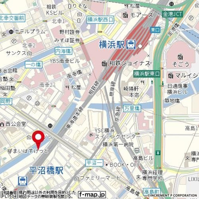 【地図】 | エル・グランジュテ横濱