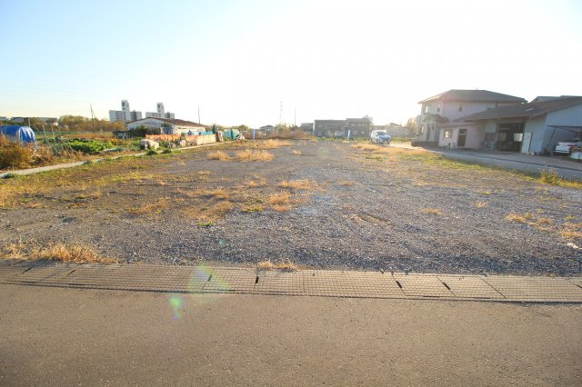 川越市古谷上　建築条件なし売地　「南古谷駅」徒歩36坪　【古谷小学区】の外観