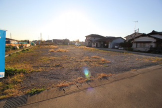 【外観】 | 川越市古谷上　建築条件なし売地　「南古谷駅」徒歩36坪　【古谷小学区】