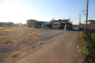 【外観】 | 川越市古谷上　建築条件なし売地　「南古谷駅」徒歩36坪　【古谷小学区】