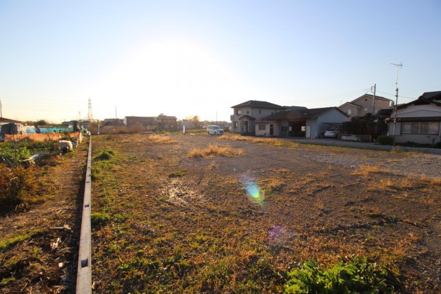 川越市古谷上　建築条件なし売地　「南古谷駅」徒歩36坪　【古谷小学区】の外観