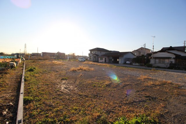 川越市古谷上　建築条件なし売地　「南古谷駅」徒歩36坪　【古谷小学区】の外観