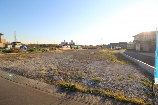 川越市古谷上　建築条件なし売地　「南古谷駅」徒歩36坪　【古谷小学区】の外観