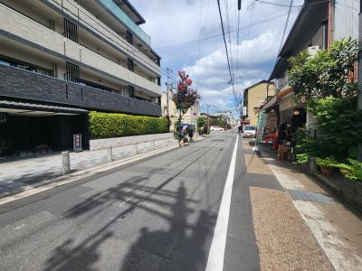 セリジエール嵐山の周辺|前面道路