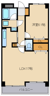 【間取り】 | ボナールもえぎ野 | 間取り図