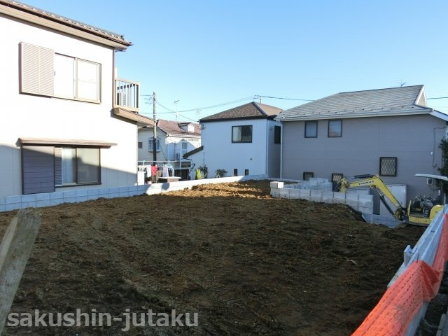 鷺沼台３丁目　新築戸建の外観|令和３年１２月１８日撮影