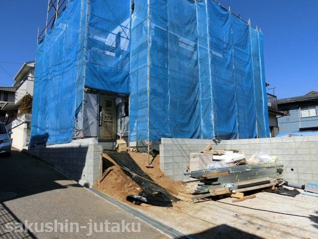 鷺沼台３丁目　新築戸建の外観