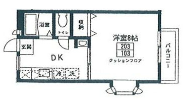 【間取り】 | ウィング1 | 間取り