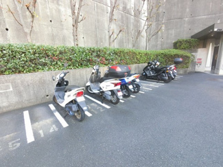 【その他共用部分】 | バイク置場です。