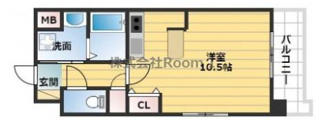 【間取り】 | ブランクレール谷町