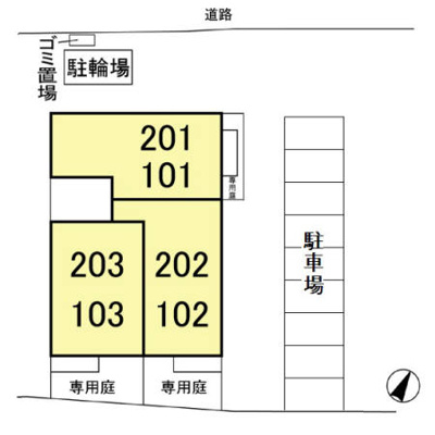 【区画図】 | ベルデュール