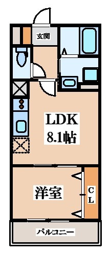 【間取り】 | アート東大阪B