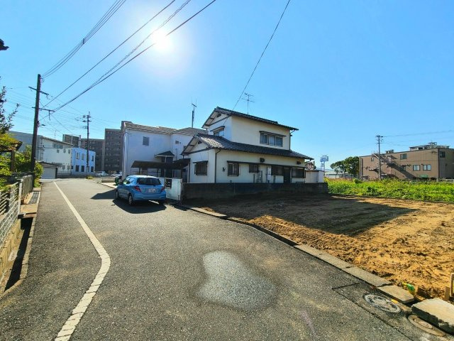 GRAN　HILL－グランヒルー小倉南区津田新町3丁目　【小倉南区　売地】の前面道路含む現地写真|前面道路は余裕ある幅員♪【GRAN　HILL－グランヒルー小倉南区津田新町3丁目】