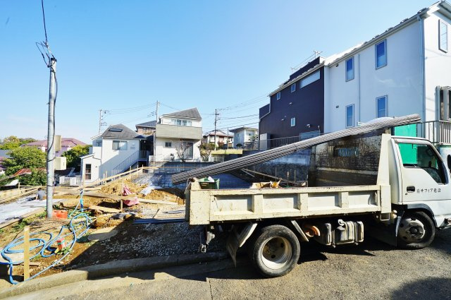 保土ヶ谷駅徒歩圏♪ＬＤＫ１９帖の４ＬＤＫ。保土ケ谷区桜ケ丘1丁目　新築戸建ての外観|JR横須賀線「保土ヶ谷」駅ご利用可能です。