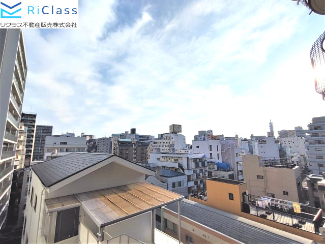 セントラルハイツ神戸の展望|バルコニーからの眺望です。