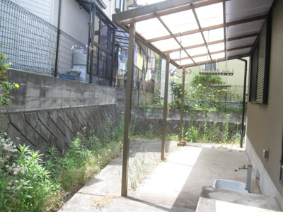 【庭】 | 桜が丘2丁目一戸建住宅 | 物干しスペース