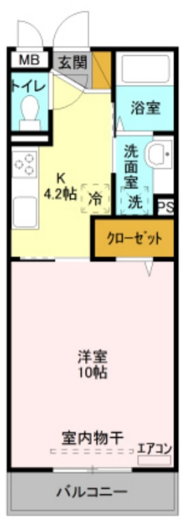 ラフィーネ(北坂戸)の間取り