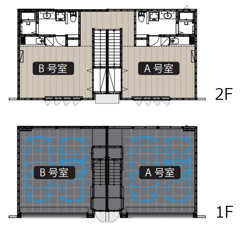 【ガレージハウス】木更津 THE Resortの間取り|コネクティングルーム