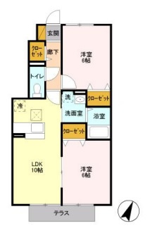 【間取り】 | いちごハウスⅡ