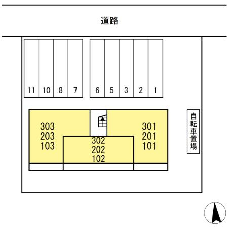 グリシーヌのエントランス