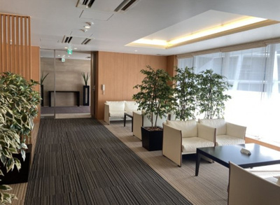 【ロビー】 | ジオグランデ梅田茶屋町レジデンス