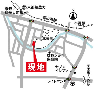 【地図】 | 岩倉幡枝町　新築戸建・５号地・