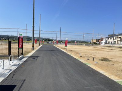 【前面道路含む現地写真】 | 京田辺市田辺勇田～全４７区画～第3期最終販売です！！