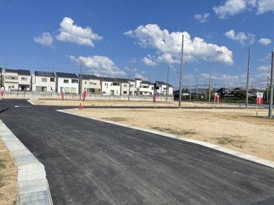 【前面道路含む現地写真】 | 京田辺市田辺勇田～全４７区画～第3期最終販売です！！