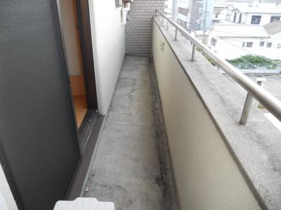 コーポ津田のバルコニー